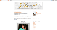 Desktop Screenshot of justximplyme.blogspot.com