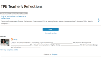 Tablet Screenshot of mgiardino-zych-reflections.blogspot.com