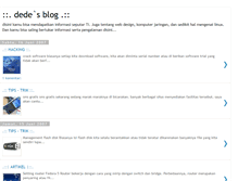 Tablet Screenshot of dede-bimantara.blogspot.com