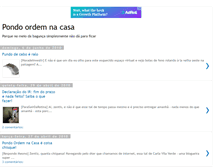 Tablet Screenshot of pondoordemnacasa.blogspot.com