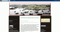 Desktop Screenshot of bintancommunity.blogspot.com