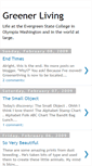 Mobile Screenshot of greenerliving.blogspot.com