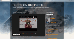 Desktop Screenshot of angelin-elrincondelprofe.blogspot.com