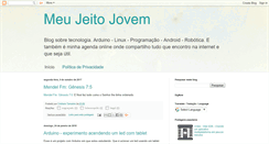 Desktop Screenshot of meujeitojovem.blogspot.com