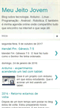 Mobile Screenshot of meujeitojovem.blogspot.com