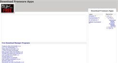 Desktop Screenshot of downloadfreewareapps.blogspot.com