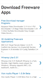 Mobile Screenshot of downloadfreewareapps.blogspot.com