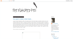 Desktop Screenshot of flavoredpen.blogspot.com