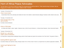 Tablet Screenshot of hornofafricapeaceadvocates.blogspot.com