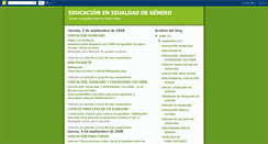 Desktop Screenshot of educacionenigualdad.blogspot.com