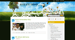 Desktop Screenshot of gossipartismalaysia.blogspot.com