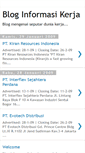Mobile Screenshot of blog-informasi-kerja.blogspot.com