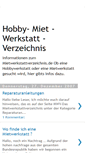 Mobile Screenshot of mietwerkstattverzeichnis.blogspot.com