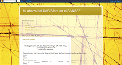 Desktop Screenshot of bansefi.blogspot.com