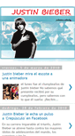 Mobile Screenshot of noticiasdejustinbieber.blogspot.com