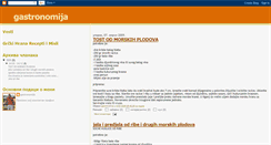 Desktop Screenshot of gastronomijaogled.blogspot.com