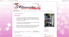 Desktop Screenshot of 5elementosrd.blogspot.com