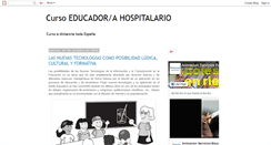 Desktop Screenshot of educadorhospitalario.blogspot.com