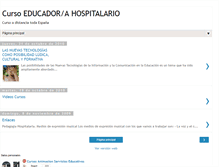 Tablet Screenshot of educadorhospitalario.blogspot.com