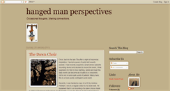 Desktop Screenshot of hangedmanperspectives.blogspot.com