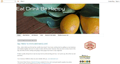Desktop Screenshot of eatdrinkbehappy.blogspot.com