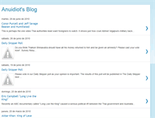 Tablet Screenshot of anuidiotblog.blogspot.com