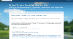 Desktop Screenshot of higher-education-arunachal.blogspot.com