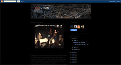 Desktop Screenshot of evilution-project.blogspot.com