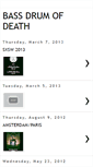 Mobile Screenshot of bassdrumofdeath.blogspot.com