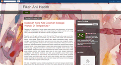 Desktop Screenshot of fikahhadith.blogspot.com