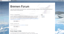 Desktop Screenshot of bremenforum.blogspot.com