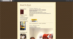 Desktop Screenshot of hearttoheartartshow.blogspot.com