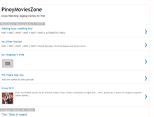 Tablet Screenshot of pinoymovieszone.blogspot.com