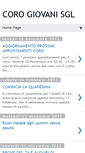 Mobile Screenshot of cantosangiovanni.blogspot.com