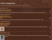 Tablet Screenshot of calltoinspiration.blogspot.com