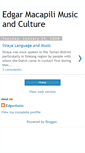 Mobile Screenshot of edgarmusic.blogspot.com