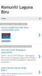 Mobile Screenshot of komunitilagunabiru.blogspot.com
