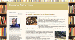 Desktop Screenshot of fazendoautocritica.blogspot.com