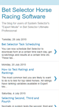 Mobile Screenshot of betselector.blogspot.com