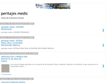 Tablet Screenshot of peritajesmedic.blogspot.com