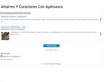 Tablet Screenshot of amarresconayahuasca.blogspot.com