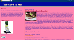 Desktop Screenshot of itsgoodtome.blogspot.com