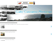 Tablet Screenshot of cabo-carvoeiro-historico.blogspot.com