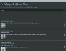 Tablet Screenshot of belgique-insolite-et-occulte.blogspot.com