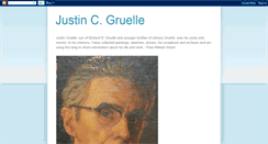 Desktop Screenshot of justingruelle.blogspot.com