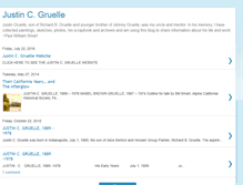 Tablet Screenshot of justingruelle.blogspot.com