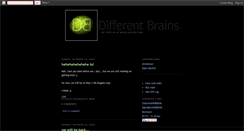 Desktop Screenshot of differentbrains.blogspot.com