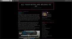 Desktop Screenshot of bethscribbles.blogspot.com