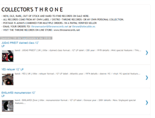 Tablet Screenshot of collectorsthrone.blogspot.com