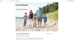 Desktop Screenshot of cicconeland.blogspot.com